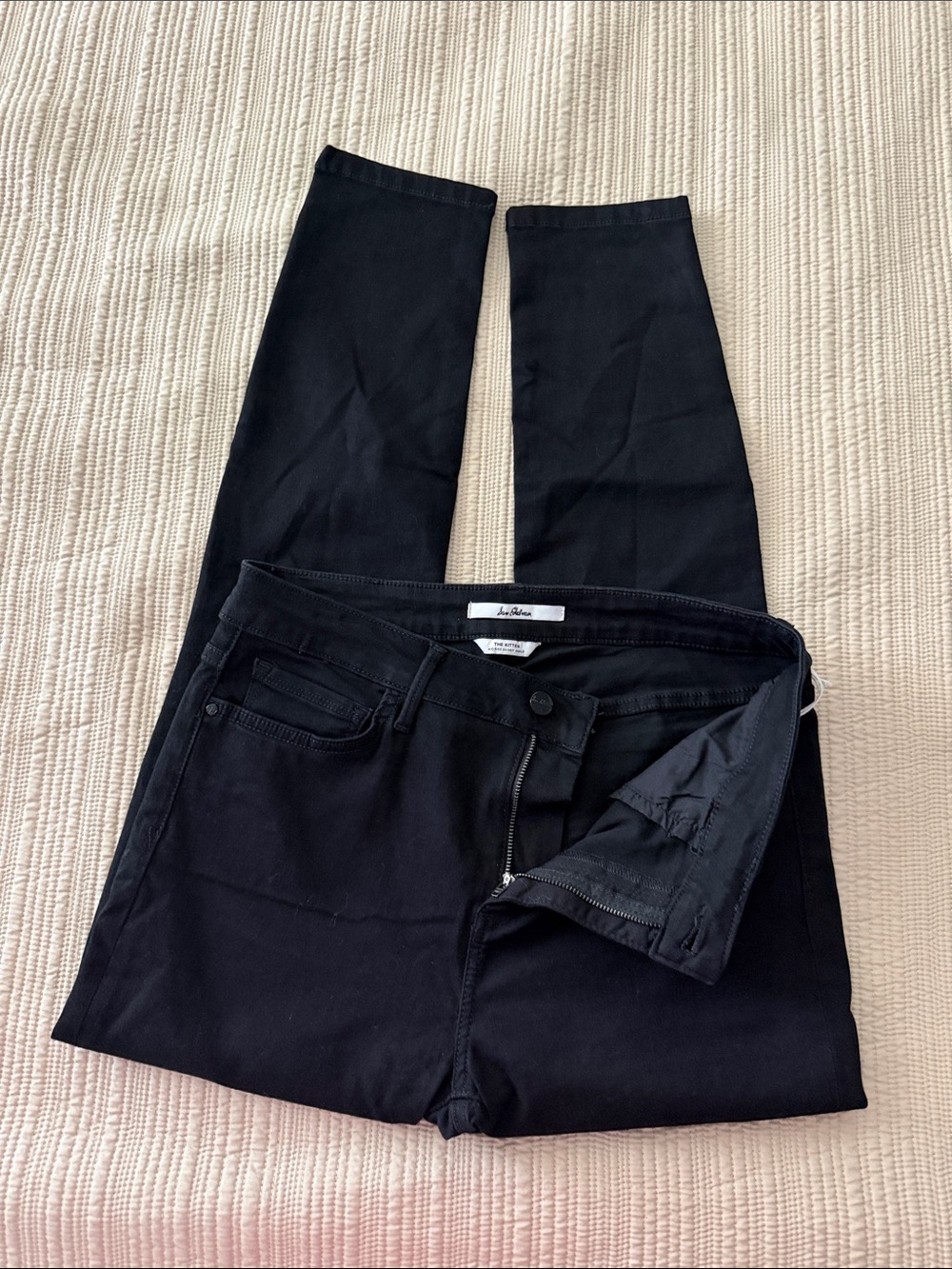 Sam Edelman The Kitten Mid Rise Skinny Ankle Jeans In Black | Sz 32 - Picture 2 of 7